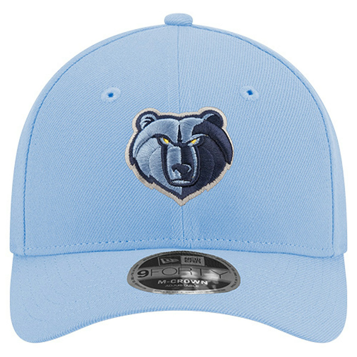 New Era Memphis Grizzlies 9FORTY Stock M-Crown Adjustable Hat Light Blue