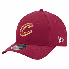 New Era Cleveland Cavaliers 9FORTY Stock M-Crown Adjustable Hat Wine