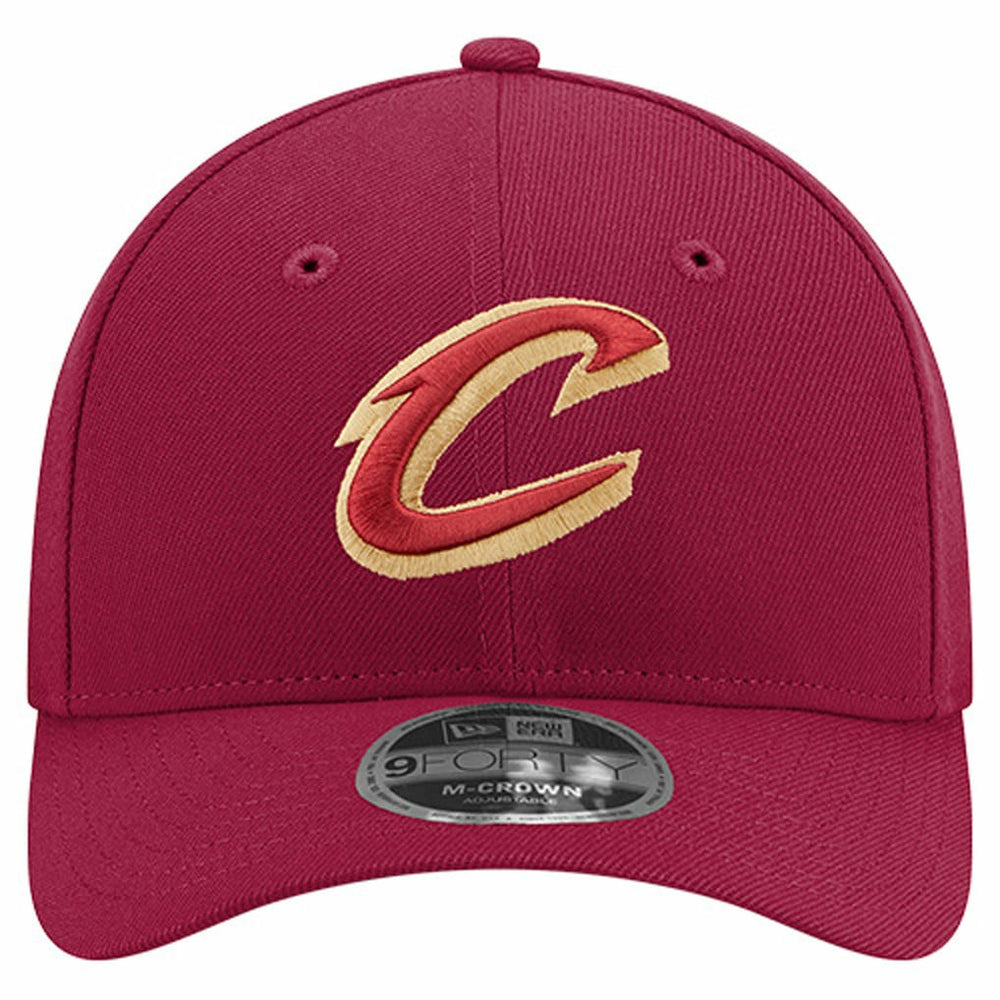 New Era Cleveland Cavaliers 9FORTY Stock M-Crown Adjustable Hat Wine