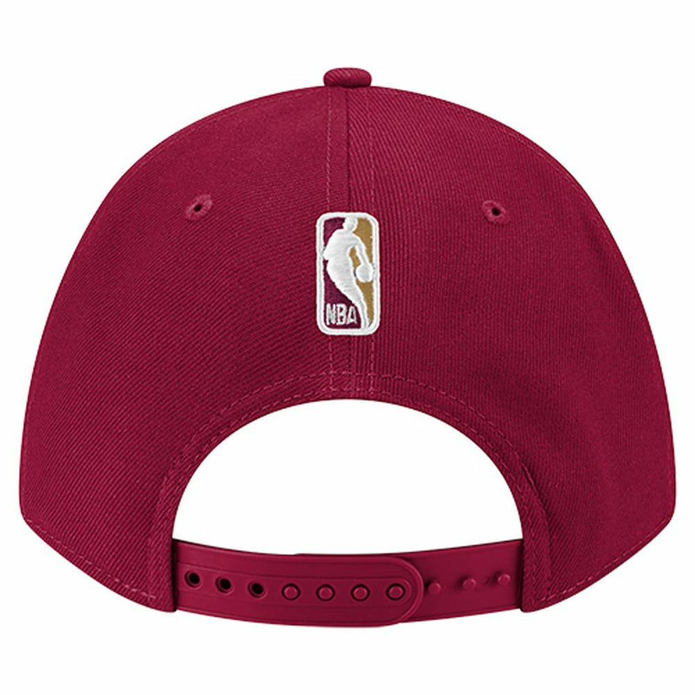 New Era Cleveland Cavaliers 9FORTY Stock M-Crown Adjustable Hat Wine