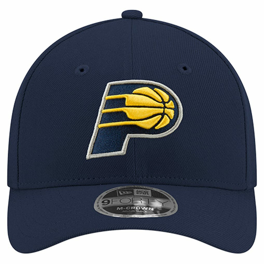 New Era Indiana Pacers 9FORTY Stock M-Crown Adjustable Hat Navy
