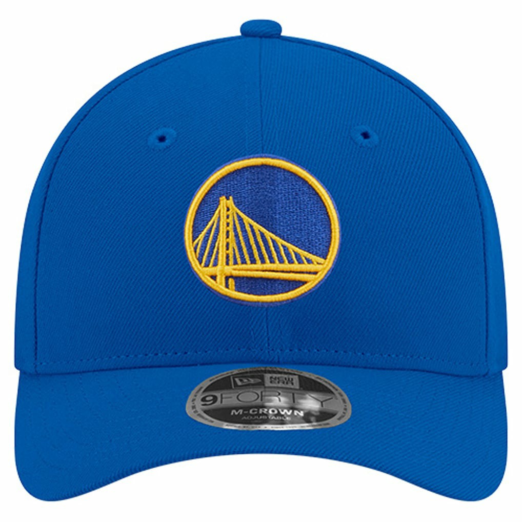 New Era Golden State Warriors 9FORTY Stock M-Crown Adjustable Hat Royal