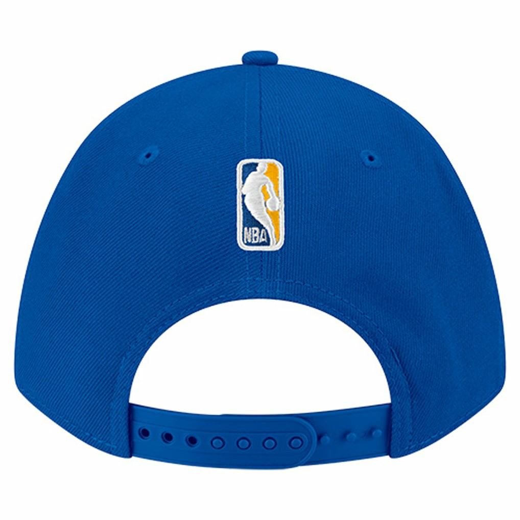 New Era Golden State Warriors 9FORTY Stock M-Crown Adjustable Hat Royal