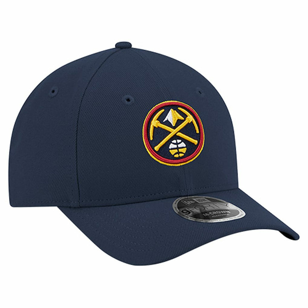 New Era Denver Nuggets 9FORTY Stock M-Crown Adjustable Hat Navy