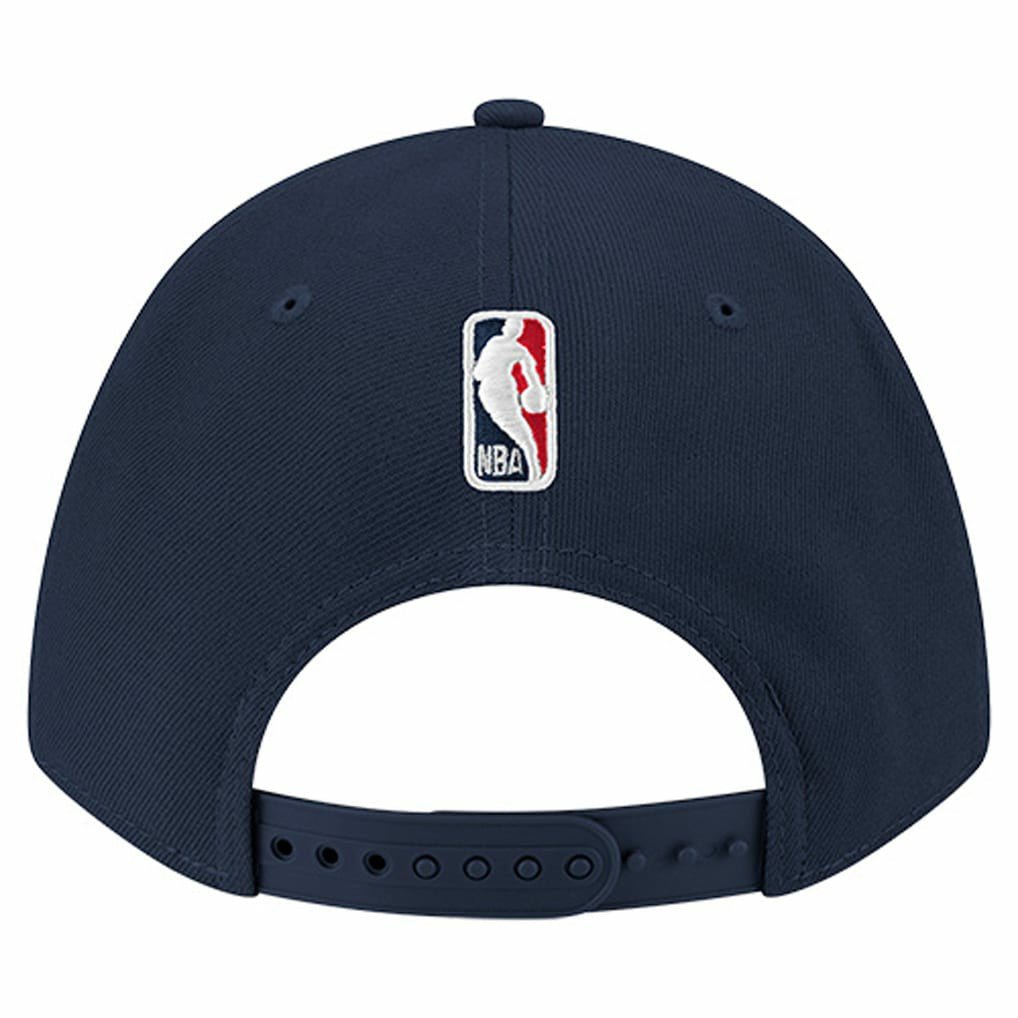 New Era Denver Nuggets 9FORTY Stock M-Crown Adjustable Hat Navy