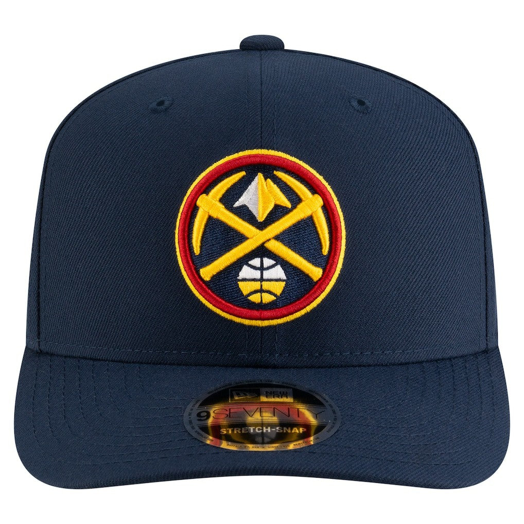 New Era Denver Nuggets 9SEVENTY Stock Adjustable Hat Navy