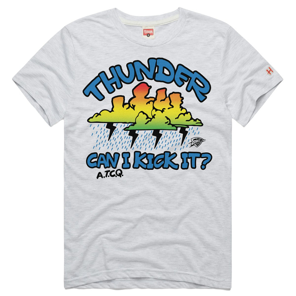 Oklahoma City Thunder Homage A Tribe Called Quest x NBA Can I Kick It? Tri-Blend T-Shirt Ash