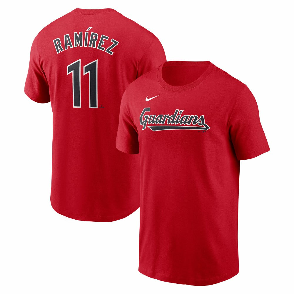 Jose Ramirez Cleveland Guardians Nike Fuse Name & Number T-Shirt Online