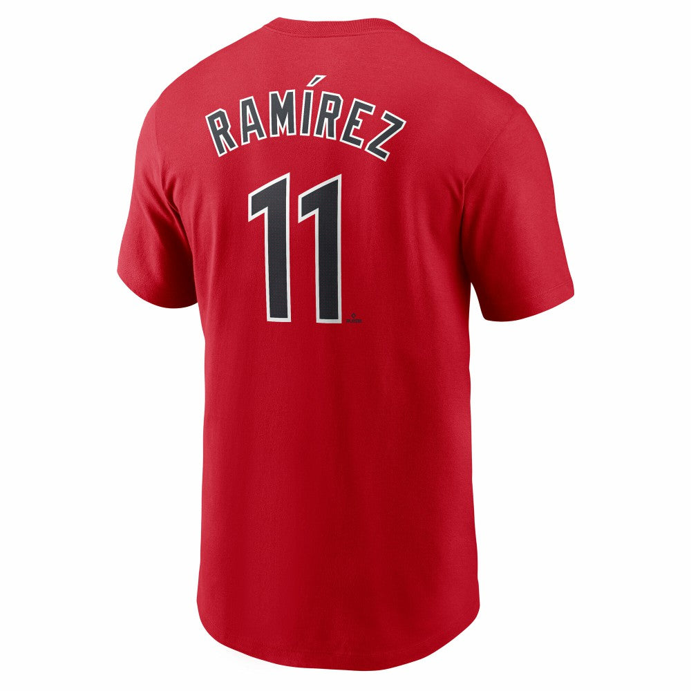 Jose Ramirez Cleveland Guardians Nike Fuse Name & Number T-Shirt Online
