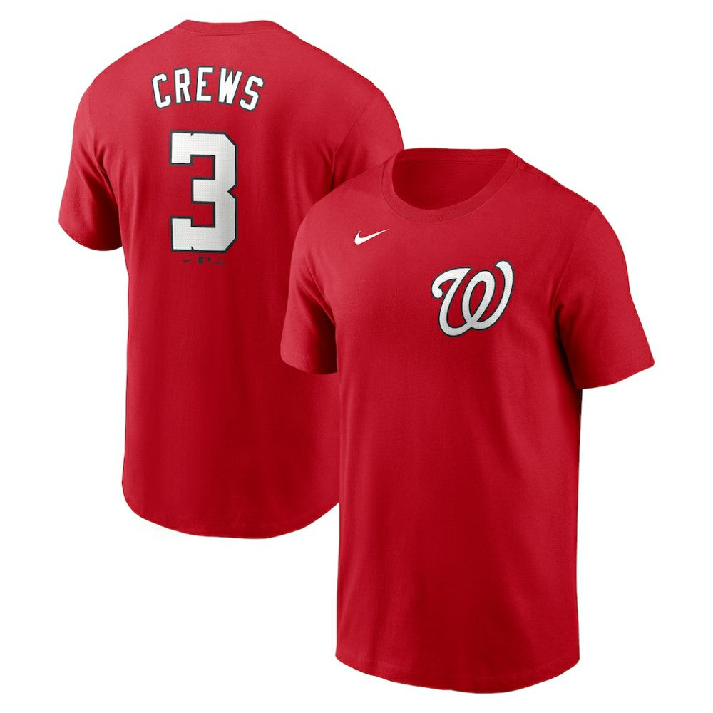 Dylan Crews Washington Nationals Nike Fuse Name & Number T-Shirt Discount