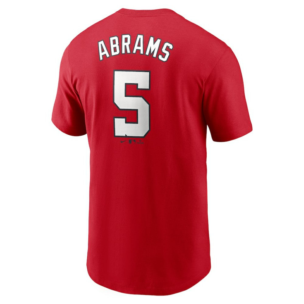 CJ Abrams Washington Nationals Nike Fuse Name & Number T-Shirt Sale