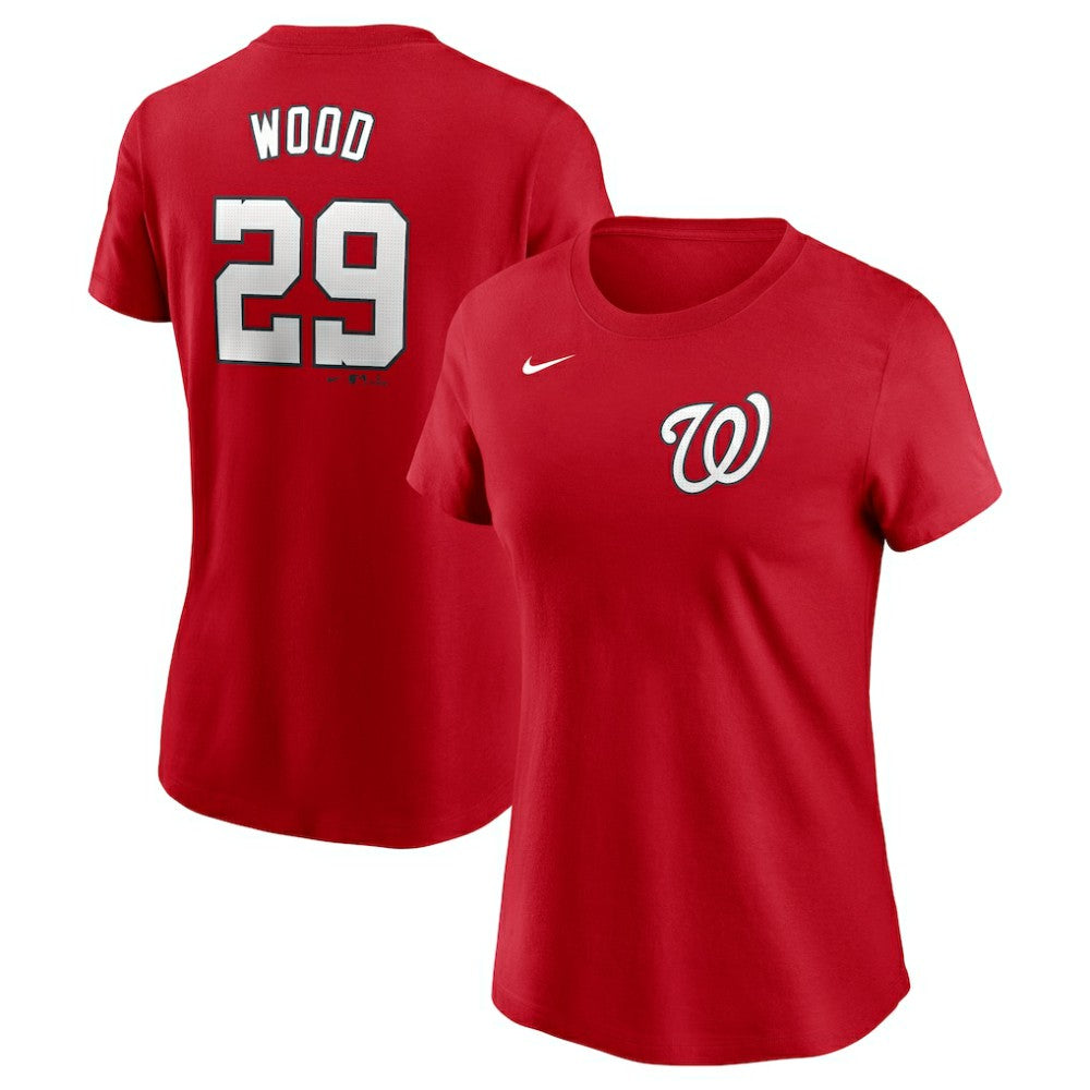 James Wood Washington Nationals Nike Women's Cooperstown Collection Fuse Name & Number T-Shirt Outlet