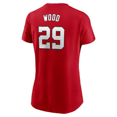 James Wood Washington Nationals Nike Women's Cooperstown Collection Fuse Name & Number T-Shirt Outlet
