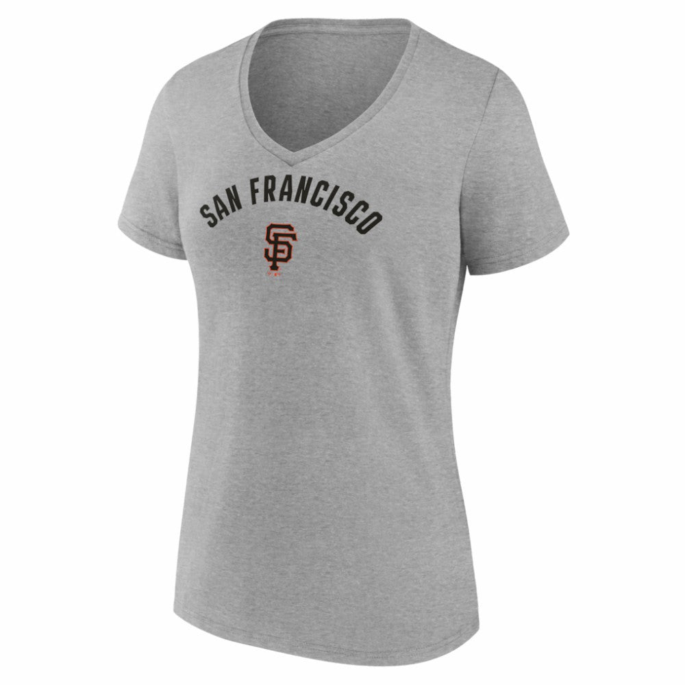 San Francisco Giants Fanatics Women's Core Wahconah V-Neck T-Shirt for sale