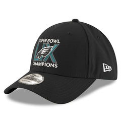 Philadelphia Eagles New Era Super Bowl LIX Champions 9FORTY Adjustable Hat - Black - NFL