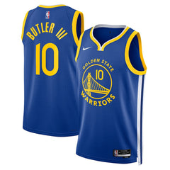 Nike Jimmy Butler Golden State Warriors Unisex Swingman Jersey Icon Editi- Royal