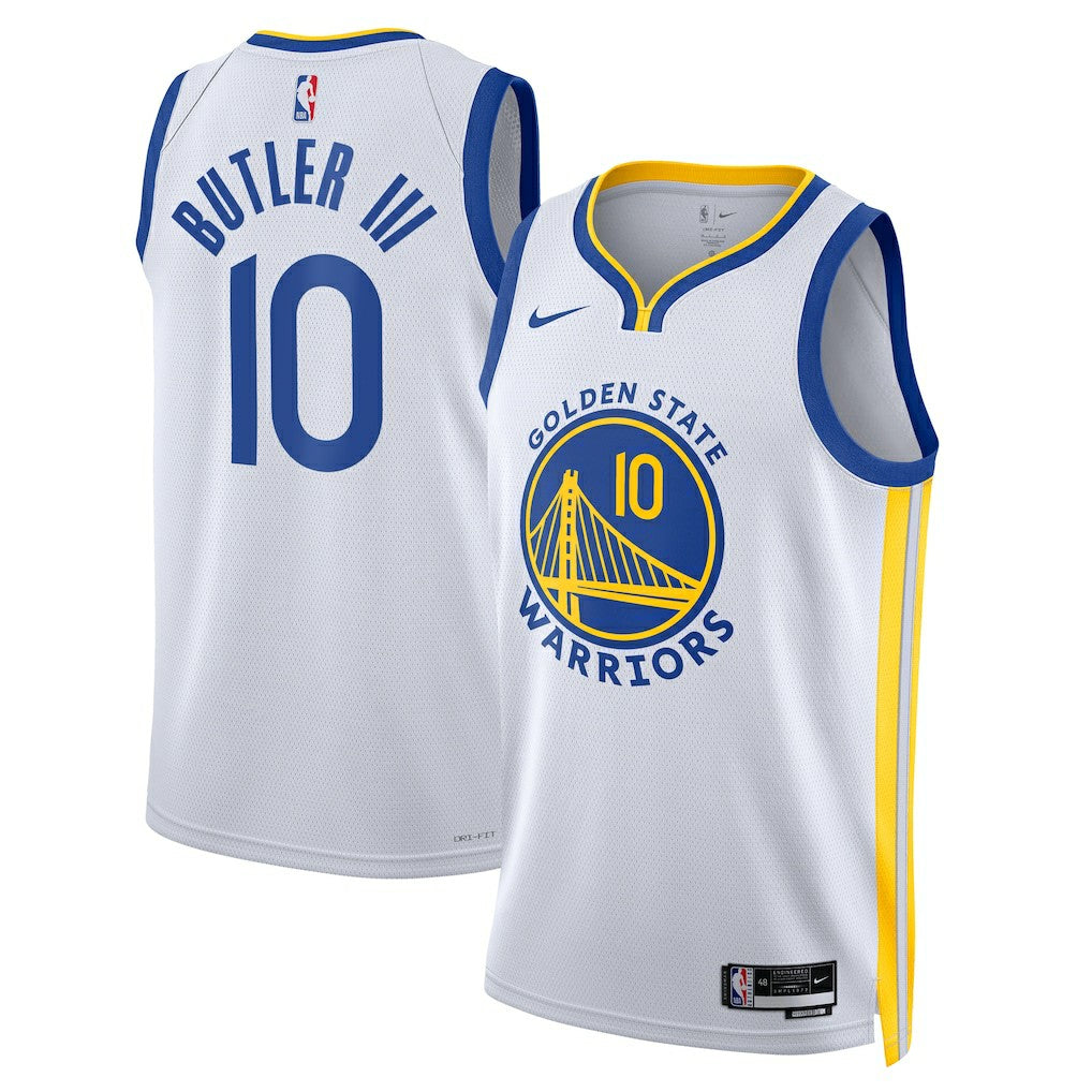 Nike Jimmy Butler Golden State Warriors Unisex Swingman Jersey Association Editi- White