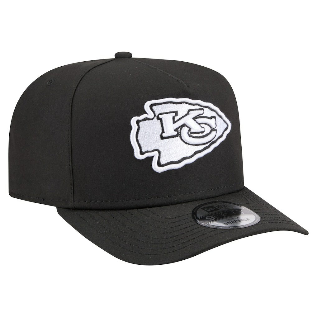 Kansas City Chiefs New Era Gore-Tex A-Frame 9FIFTY Adjustable Hat - Black - NFL