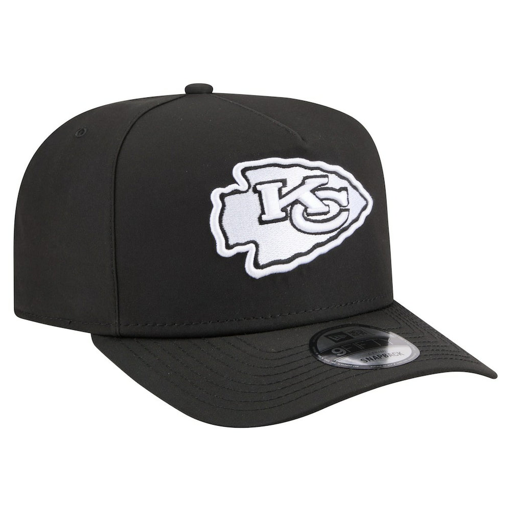 Kansas City Chiefs New Era Gore-Tex A-Frame 9FIFTY Adjustable Hat - Black - NFL