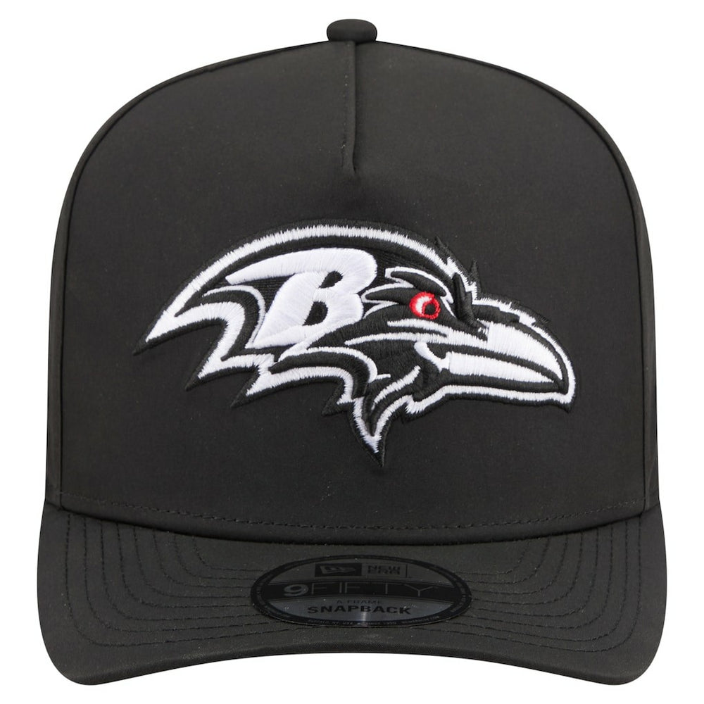 Baltimore Ravens New Era Gore-Tex A-Frame 9FIFTY Adjustable Hat - Black - NFL