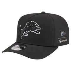 Detroit Lions New Era Gore-Tex A-Frame 9FIFTY Adjustable Hat - Black - NFL