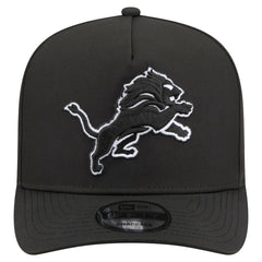 Detroit Lions New Era Gore-Tex A-Frame 9FIFTY Adjustable Hat - Black - NFL