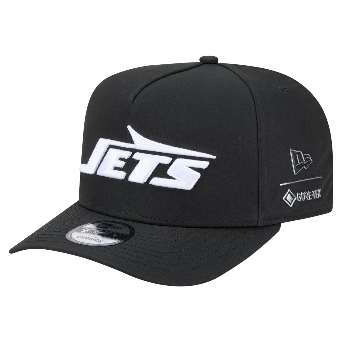 New York Jets New Era Gore-Tex A-Frame 9FIFTY Adjustable Hat - Black - NFL