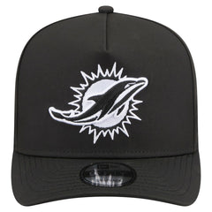 Miami Dolphins New Era Gore-Tex A-Frame 9FIFTY Adjustable Hat - Black - NFL