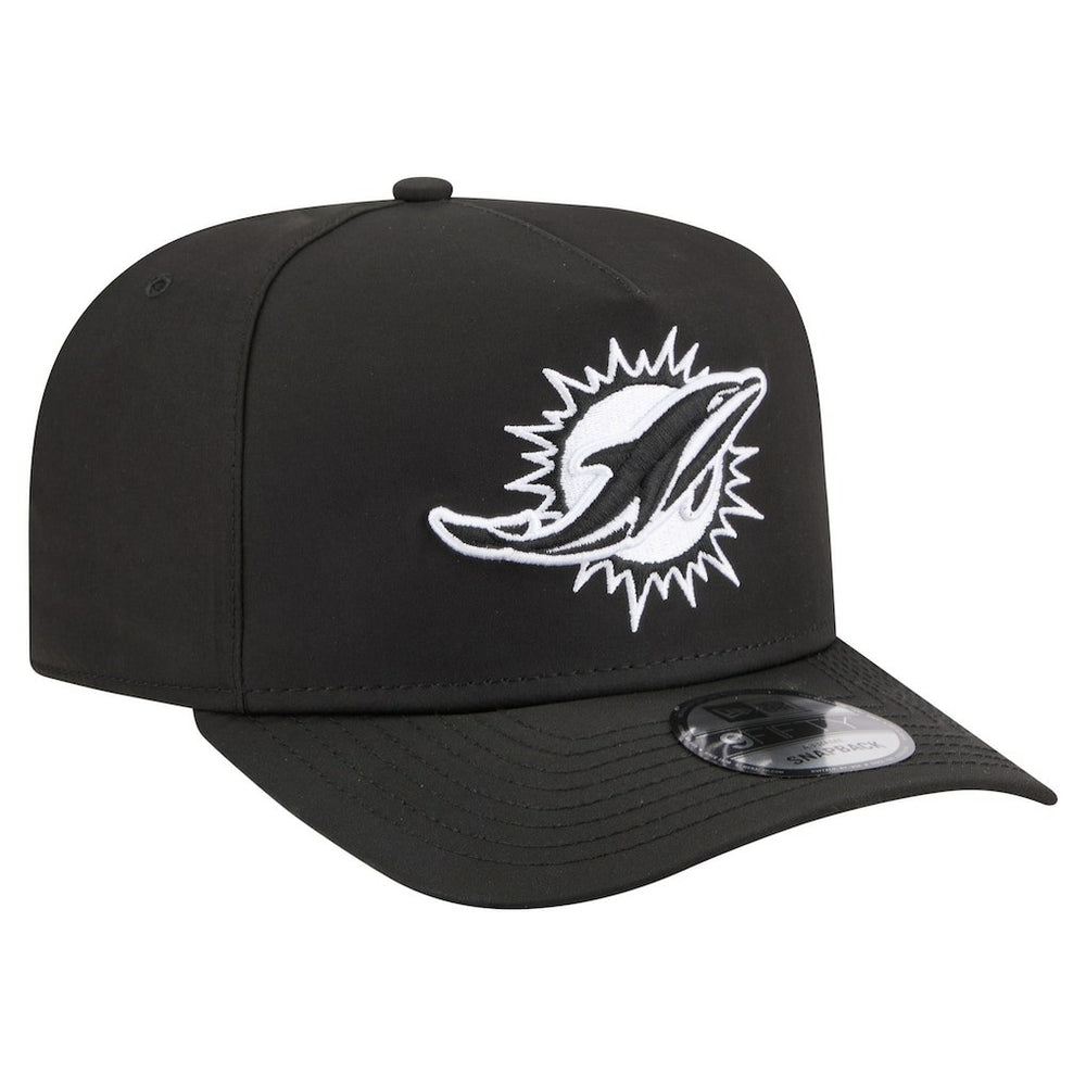 Miami Dolphins New Era Gore-Tex A-Frame 9FIFTY Adjustable Hat - Black - NFL