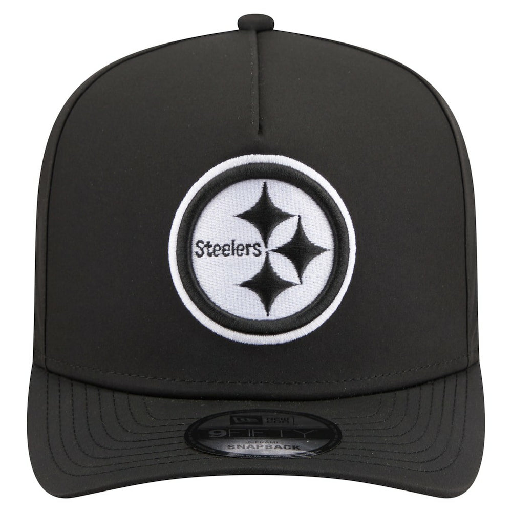 Pittsburgh Steelers New Era Gore-Tex A-Frame 9FIFTY Adjustable Hat - Black - NFL