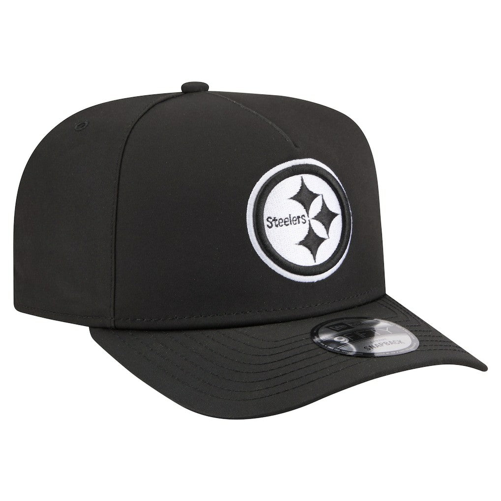 Pittsburgh Steelers New Era Gore-Tex A-Frame 9FIFTY Adjustable Hat - Black - NFL
