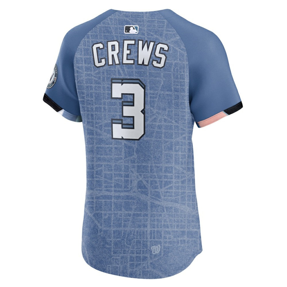Dylan Crews Washington Nationals Nike 2025 City Connect Elite Player Jersey Discount