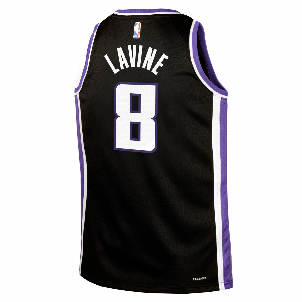 Nike Zach LaVine Sacramento Kings Youth Swingman Jersey Icon Edition Black