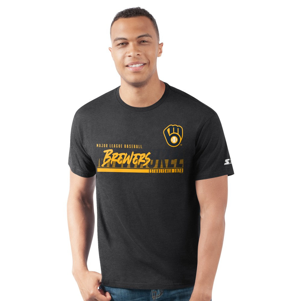Milwaukee Brewers Starter Prime Time Team T-Shirt Discount