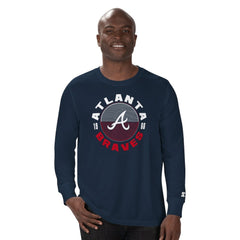 Atlanta Braves Starter Halftime Long Sleeve T-Shirt Near Me