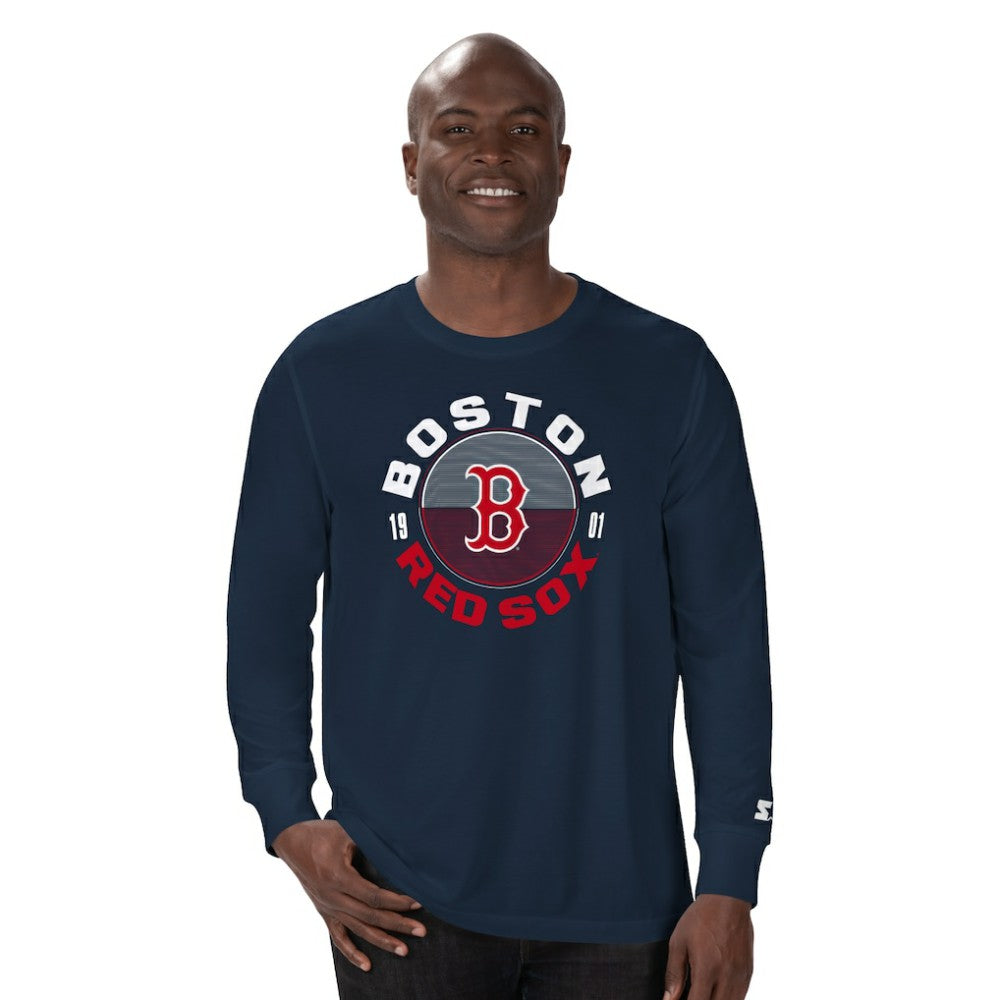 Boston Red Sox Starter Halftime Long Sleeve T-Shirt for sale