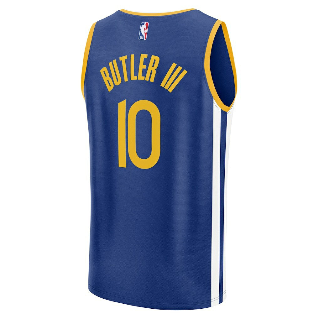 Fanatics Jimmy Butler III Golden State Warriors Fast Break Replica Player Jersey  Icon Editi- Royal