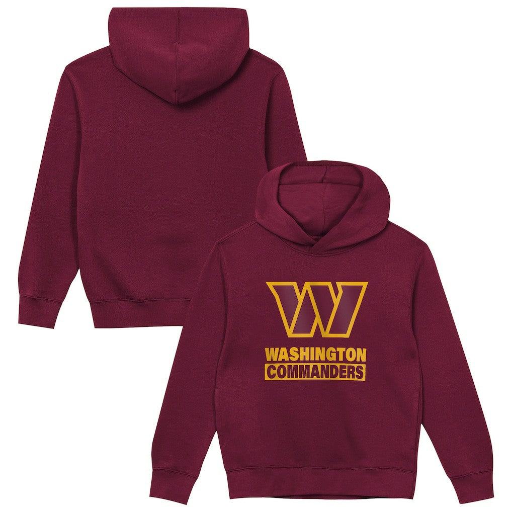 Washington Commanders Outerstuff Preschool Back to Basics Hoodie - Burgundy - NFL