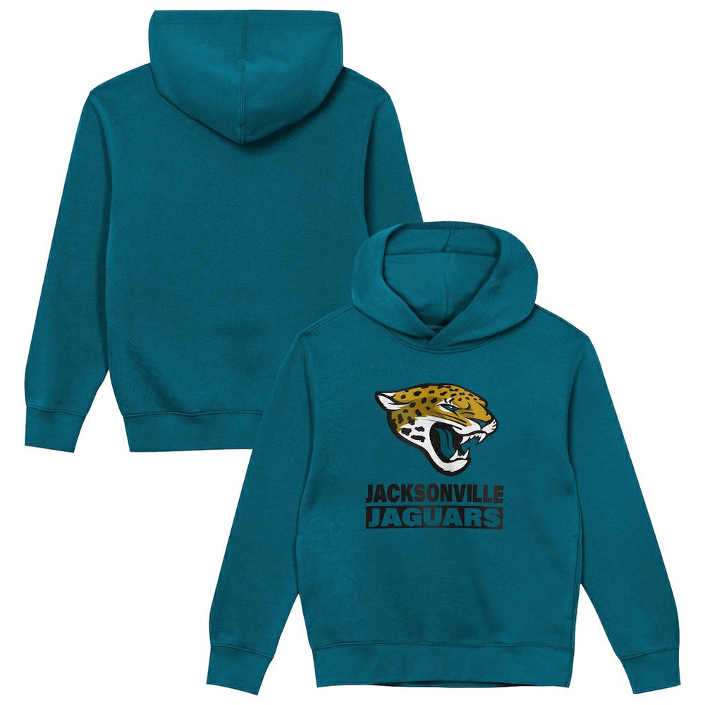Jacksonville Jaguars Outerstuff Preschool Back to Basics Hoodie - Teal - NFL