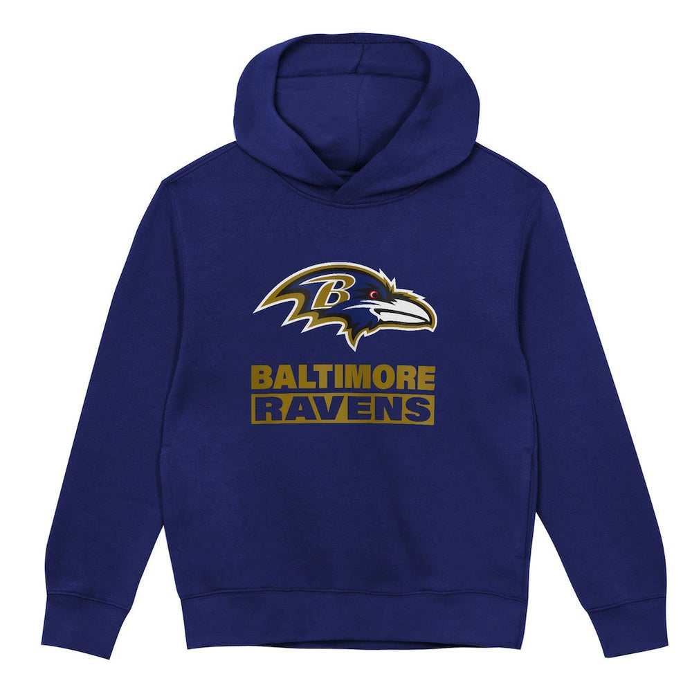 Baltimore Ravens Outerstuff Preschool Back to Basics Hoodie - Purple - NFL