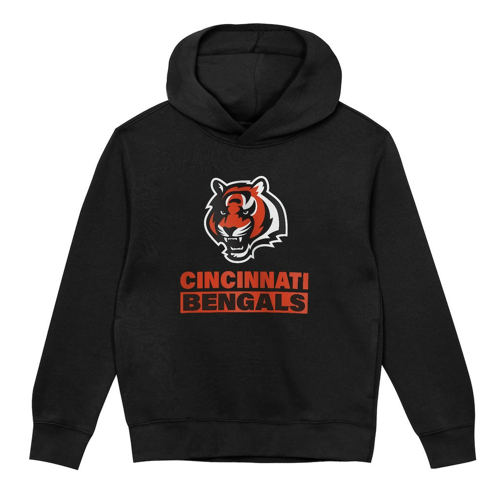 Cincinnati Bengals Outerstuff Preschool Back to Basics Hoodie - Black - NFL