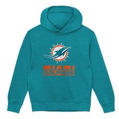 Miami Dolphins Outerstuff Preschool Back to Basics Hoodie - Aqua - NFL