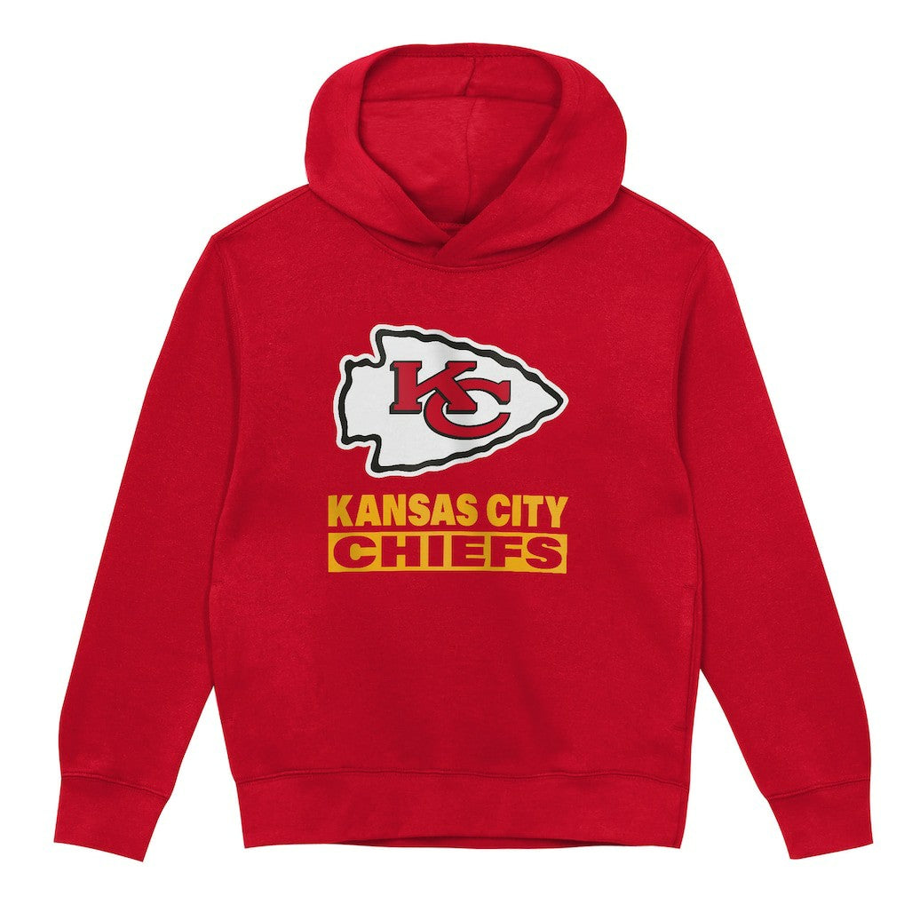 Kansas City Chiefs Outerstuff Preschool Back to Basics Hoodie - Red - NFL