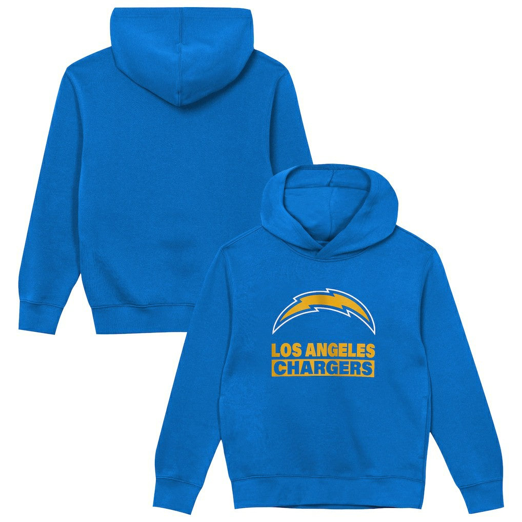 Los Angeles Chargers Outerstuff Preschool Back to Basics Hoodie - Powder Blue - NFL