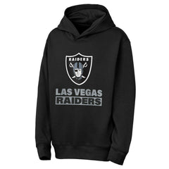 Las Vegas Raiders Outerstuff Youth Back to Basics Hoodie - Black - NFL