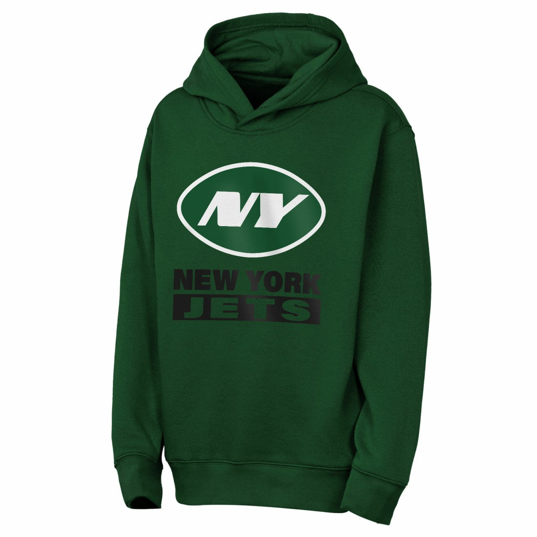 New York Jets Outerstuff Youth Back to Basics Hoodie - Green - NFL