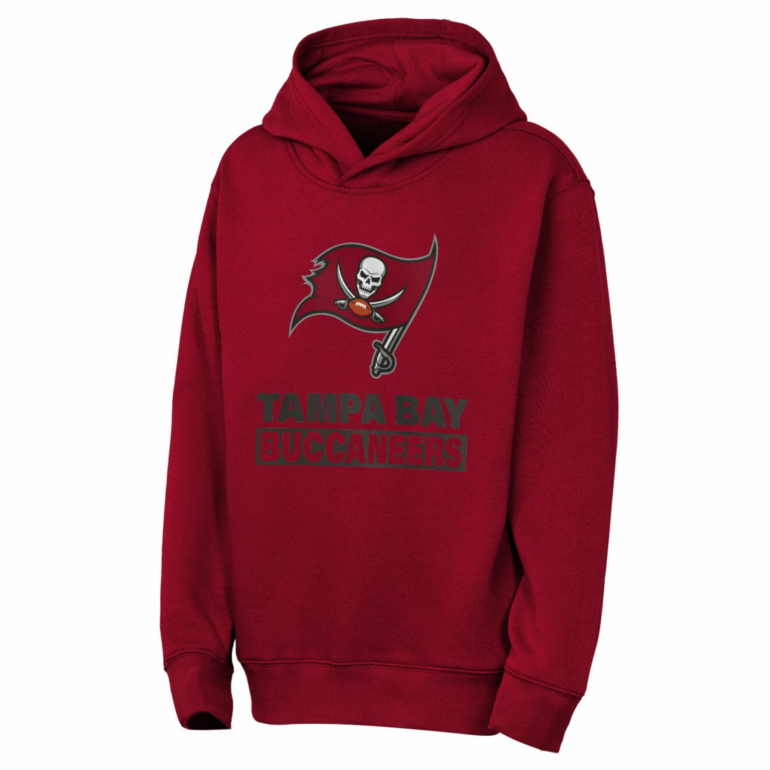 Tampa Bay Buccaneers Outerstuff Youth Back to Basics Hoodie - Red - NFL