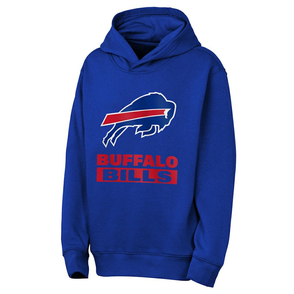 Buffalo Bills Outerstuff Youth Back to Basics Hoodie - Royal - NFL