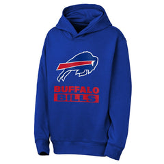 Buffalo Bills Outerstuff Youth Back to Basics Hoodie - Royal - NFL
