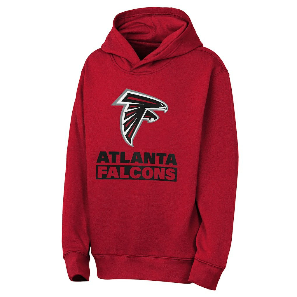 Atlanta Falcons Outerstuff Youth Back to Basics Hoodie - Red - NFL